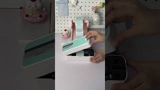 Printing bakery labels with Phomemo 241BT thermal printersmallbusiness packingorders bakery asmr [upl. by Helyn]