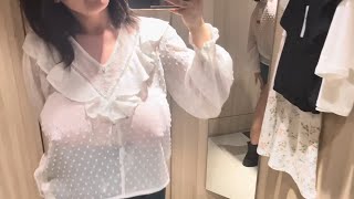 quotTheyre getting hugequot  Bump  Transparent Try on Haul [upl. by Ferree]