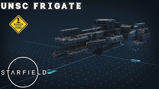 Starfield UNSC Frigate Tutorial No mods [upl. by Gellman553]