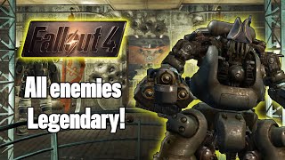 Can you beat Fallout 4 if all enemies legendary [upl. by Annadroj]