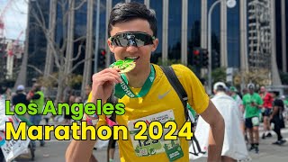 Los Angeles Marathon 2024  ЛосАнджелес Марафон [upl. by Anawyt]