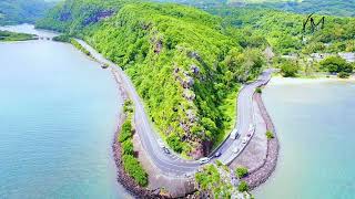 Baie Du Cap Maconde View Point  Mauritius  Drone Footage  DJI Mavic Mini 4K [upl. by Ynaffets]