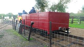 The first passenger train to operate on the trackbed of the Southwold Railway since 1929 Video 7 [upl. by Martelli882]