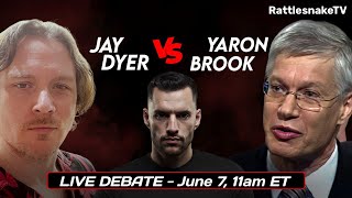 LIVE DEBATE On Science Religion amp The Future Of Human Civilization  Jay Dyer vs Yaron Brook [upl. by Annotahs]