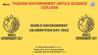 WORLD ENVIRONMENT CELEBRATION DAY  TGASC 2022 [upl. by Yenaj]