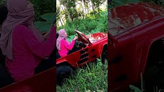 ketika emak emak disuruh nyari takjil shortvideo jeeprubicon jeep adventure [upl. by Walczak]