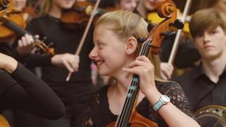 Clare Youth Trad Orchestra  Shannon Airport  FleadhTV 2017 [upl. by Tadashi]