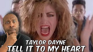 First Time Hearing  Taylor Dayne  Tell It To My Heart Reaction [upl. by Hocker]