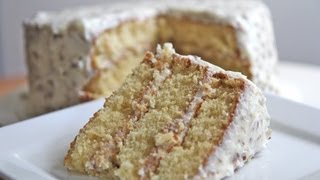 How to Make Italian Cream Cake Recipe  Frosting Recipe [upl. by Anelas]