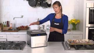 How to Use the Caso Sous Vide Center  WilliamsSonoma [upl. by Hay]