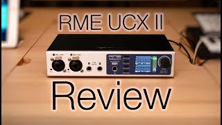 RME UCX II オーディオインターフェースレビュー Antelope Discrete 4 MOTU UltraLite mk5 UNIVERSAL AUDIO Apollo Twin UCX2 [upl. by Vandyke750]