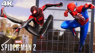 SPIDERMAN 2 All Cutscenes Full Game Movie 4K 60FPS Ultra HD [upl. by Ise]