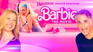 Barbie Trailer Reaction Margot Robbie  Ryan Gosling  Will Ferrell [upl. by Madelene]