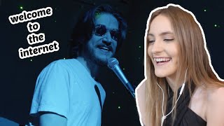 Basic White Girl Reacts To Bo Burnham  Welcome To The Internet [upl. by Hagen308]