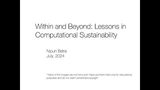 Nipun Batra Keynote ACM Compass 2024 Doctoral Consortium [upl. by Manchester]