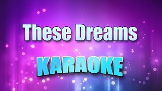 Heart  These Dreams Karaoke amp Lyrics [upl. by Lammaj]