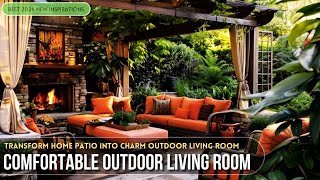 Creative Architecture Design Ideas  Transform Your Home Patio Into Comfortable Outdoor Living Room [upl. by Acissj]