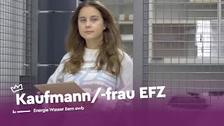 Starte deine Lehre als Kaufmannfrau EFZ  Energie Wasser Bern  Lehrstellenvideo  Yousty [upl. by Areic]