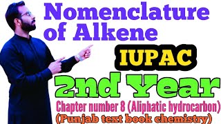 IUPAC Nomenclature of alkene  Rules of Nomenclature of alkene  12th class chemistry  chno8 [upl. by Dnalyar322]