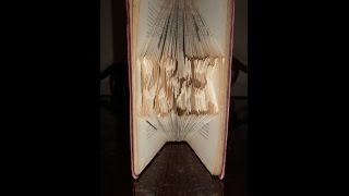 Hoe vouw je een boek Book folding tutorial Leuke DIY voor Valentijnsdag [upl. by Puritan]