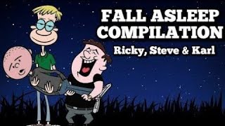 Karl Pilkington Show Compliation with Ricky Gervais and Stephen Merchant RSK XFM Fall Asleep [upl. by Giamo81]