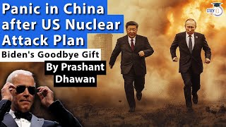 Panic in China after US Nuclear Attack Plan Leaked  Bidens Goodbye Gift  By Prashant Dhawan [upl. by North]