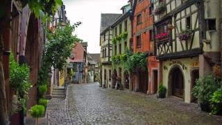 Riquewihr  Elsass  Menschenleer [upl. by Blackmore]