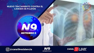 NUEVO TRATAMIENTO CONTRA EL CÁNCER DE PULMÓN  NOTICIERO 9 [upl. by Goldi]