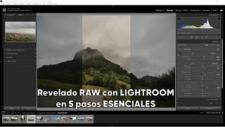 📸LIGHTROOM CC mejora tu REVELADO RAW en 5 pasos ESENCIALES 🖥️ nivel básico [upl. by Eanar827]