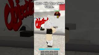 Gojo Nunca Tem Sorte jujutsushenanigans roblox shorts [upl. by Marmion]