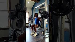 Best squats for us tall people Quad concentrated and slow tempo High volume shorts fitness [upl. by Kobylak]