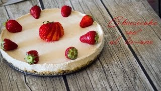 Cheesecake raw al limone vegan crudista [upl. by Collins]