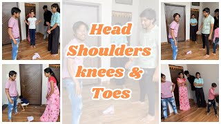 Head Shoulders Kness amp Toes  Funny Game😂😂 [upl. by Stefan]