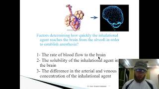 Inhalational anesthesia  lecture 3 part 1 [upl. by Gnouhc]