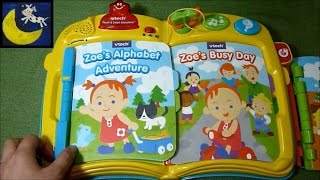 VTech Touch and Learn StoryTime Interactive StoryBook Review [upl. by Rosati775]