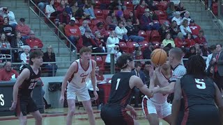 Farmington boys basketball beats Pea Ridge 7938 to stay undefeated in conference [upl. by Michaele]