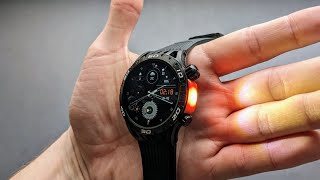 This 15 FlashLight Smartwatch is INSANELY GOOD  HT22 Eigiis Compass LED Torch Military Watch [upl. by Odlawso]