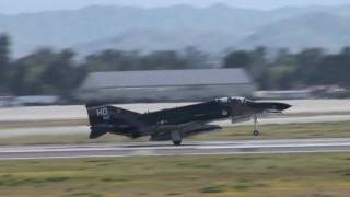 2 F4s loud takeoff [upl. by Reinert314]