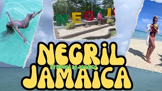 TRAVEL VLOG 72 Hours in Negril  Jamaica 🇯🇲 [upl. by Leiba452]