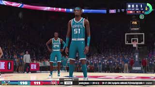 ECF G3 🏀HOF 🏀 Myplayer 🏀🏀 Hornets  Pistons 🏀🏀 [upl. by Regni]