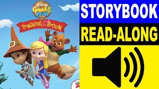 Goldie amp Bear Read Along Story book  Training of the Broom  Read Aloud Story Books for Kids [upl. by Moorefield]