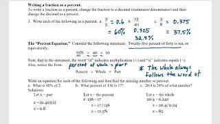 Percents Review and Retail Applications [upl. by Corrine]