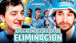 ARGENTINO SE GOZA CON LA DERROTA DE SU TRADICIONAL RIVAL URUGUAY [upl. by Oetomit490]