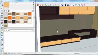 Woodwork for Inventor using Sketchup conceptual model [upl. by Mikeb]