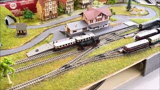 Modellbahnausstellung 2022 in Germering  Model Railway Exhibition [upl. by Combs]