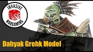 Dahyak Grehk Model Size and Assembly Warhammer 40k Blackstone Fortress [upl. by Luis]