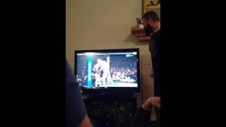 McGregor vs DIAZ fight reaction [upl. by Nobile381]