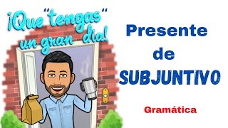 ✅Presente de Subjuntivo en Español✅ Nivel Básico 💯Aprender Español💯 Gramática [upl. by Elicul]