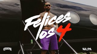 Maluma  Felices los 4  Letra [upl. by Virge]