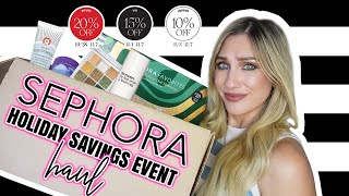 SEPHORA VIB SALE HAUL HOLIDAY 2022 [upl. by Huff]